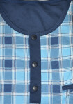 Pánské tričko Cornette 110 long/r 3XL-5XL tmavě modrá 3xl