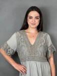 HOSH Šaty Marilou Velikost: UNI, Barva: Khaki