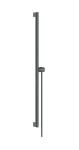 HANSGROHE - Unica Sprchová tyč 95 cm, se sprchovou hadicí, kartáčovaný černý chrom 24403340