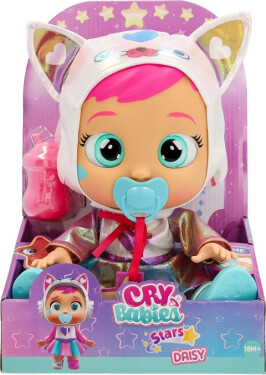 Cry Babies Star Babies interaktivní panenka Daisy série 2 - TM Toys