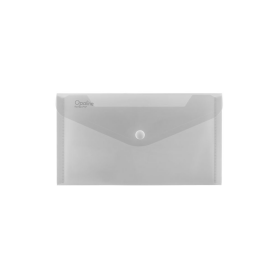 Psaníčko s drukem DL Opaline čirá - 5ks