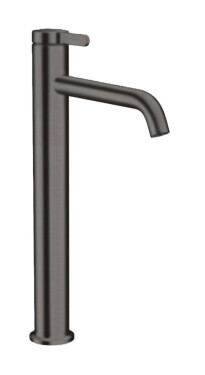 AXOR - One Umyvadlová baterie s výpustí, EcoSmart, kartáčovaný černý chrom 48002340