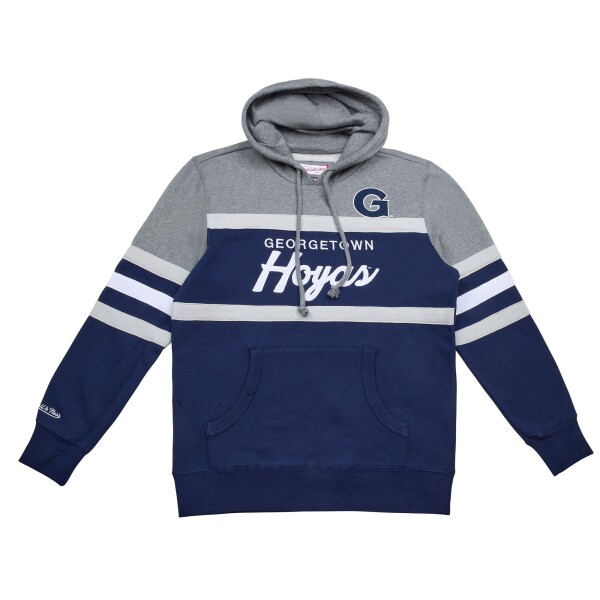 Mitchell & Ness Pánská mikina Georgetown Hoyas NCAA Head Coach College Vault Hoodie Velikost: M