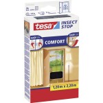 Síťka proti hmyzu TESA Insect Stop COMFORT do okna v 2 kusech, samolepicí ochrana proti hmyzu, mouchy po síti bez vrtání