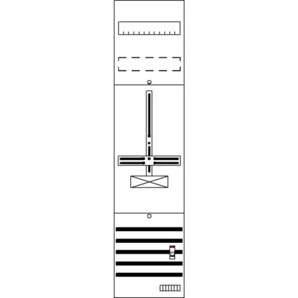 Striebel & John 2CPX054177R9999 DF17AB pole counter vestavné Počet modulů (šířka) = 12 Obsah 1 ks