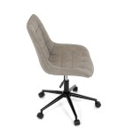 Pracovní židle, výškově nastavitelná, béžová látka, KA-V3120 LAN3