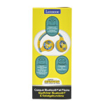 Lexibook 2v1 bluetooth skládací sluchátka Mimoni s limitem hlasitosti