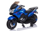 Mamido Dětská elektrická motorka XMX609 modrá | EVA kola | 12V7Ah