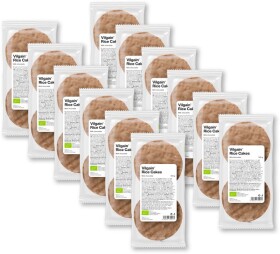 Vilgain Rýžové chlebíčky BIO – 12× mléčná čokoláda 100 g