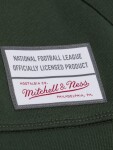 Mitchell & Ness Pánská mikina Green Bay Packers NFL Triple Check Hoodie Velikost: 2XL