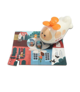 Puzzle Letadlo, dřevěné