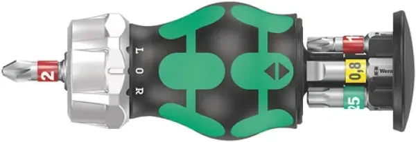 WERA Kraftform Kompakt Stubby se zásobníkem RA 1 / 6 dílný (05008883001)