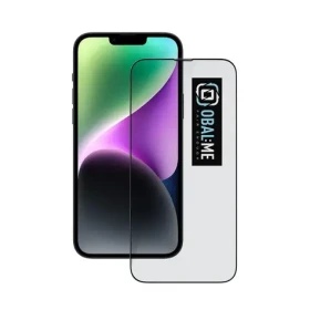 Obal:Me 5D Tvrzené Sklo pro Apple iPhone 13 Pro Max/14 Plus černá (8596311222573)