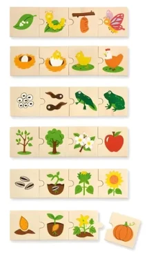 VIGA Vývojové puzzle 6x4