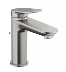 DURAVIT - Wave Umyvadlová baterie s výpustí, kartáčovaný nerez WA1020001070