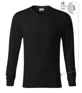 Resist LS triko unisex černá 01 (brand label) 2XL