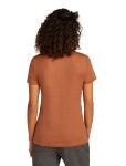 Dámské merino tričko s krátkým rukávem ICEBREAKER Wmns 150 Tech Lite SS Tee Adventure Rid, Dusty Clay velikost: XS