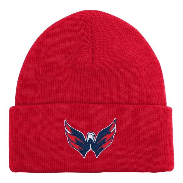 Outerstuff Dětská Zimní Čepice Washington Capitals Cuffed Knit