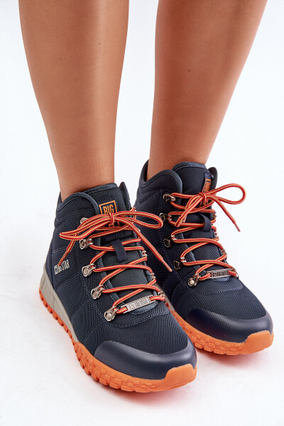 Dámské Trefy Sportovní Boty Big Star KK274215 Systém Paměťové Pěny Modré 37