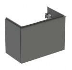 GEBERIT - Acanto Umyvadlová skříňka, 74x54x42 cm, 2 zásuvky, lávová 503.009.JK.1