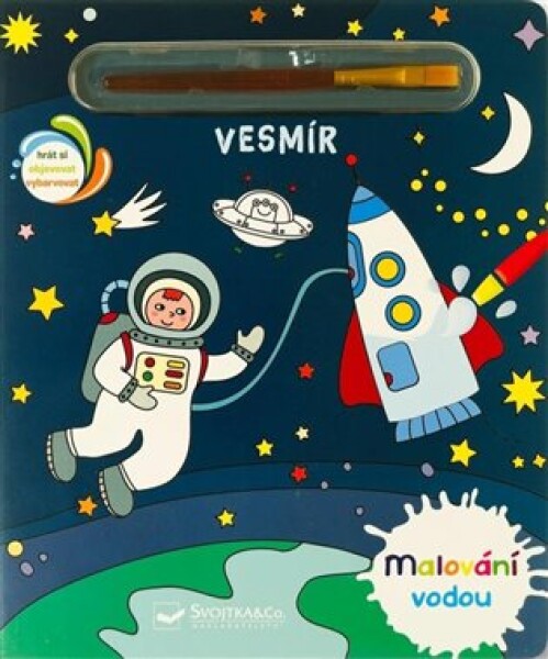 Malování vodou - Vesmír