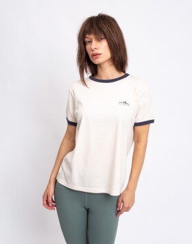 Tričko Patagonia W's Fitz Roy Foothills Ringer Tee Undyed Natural