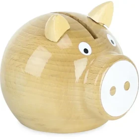Vilac Pokladnička prasátko bílé / od 5 let (V5129W)