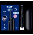 Oral-B iO 2 Night Black / Elektrický zubní kartáček / magnetické iO / 3 režimy / senzor tlaku / cestovní pouzdro (iO 2 Night Black)