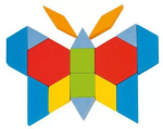 Goki Goki Skládací puzzle - geometrické tvary