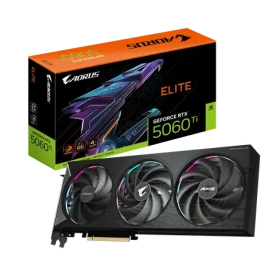 GIGABYTE AORUS GeForce RTX 5060 Ti ELITE 16GB / 2572MHz / 16GB GDDR7 / 128-bit / 1x HDMI + 3x DP / 650W (8) (GV-N506TAORUS E-16GD)