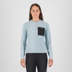 KARPOS Mesdi' W Crewneck Fleece, Forget/Black velikost: S