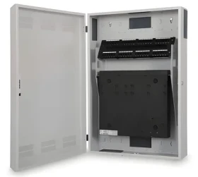 Digitus Slim šedá / Nástěnný rozvaděč / 3U / 600x900x200 mm / ocel / IP20 (DN-19 WM-3H3V-SL)