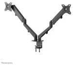 Neomounts DS70-700BL2 černá / Stolní držák pro 2 monitory / 17-27" / VESA 75x75-100x100 / nosnost 7 kg (DS70-700BL2)