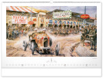 Nástěnný kalendář 2027 Notique Oldtimers – Václav Zapadlík, 64 x 42 cm