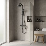 REA - Sprchový set Foss Clif Black REA-P5645