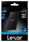Lexar SL300 1TB / Přenosný SSD disk / USB 3.2 Gen 2 / čtení: 1050 MB/s / zápis: 1000 MB/s (LSL300001T-RNBNG)
