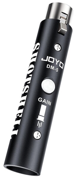 Joyo DM-5 Shotshell Mic Preamp Black