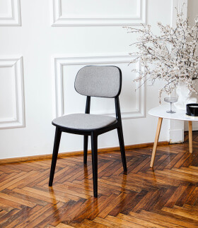 MURDIA trade s.r.o. Jídelní židle LULA SOFT čalouněná - buk (černá) MUR-LULA-SOFT-BUK-CERNA