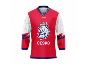 Fan dres David Pastrňák #88 CCM Český Hokej ČESKO červený Velikost: