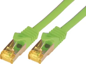 Mcab Cat7 SFTP kabel 3m zelená / Patch kabel / PIMF / LSZH / 10Gbit (3774)