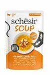 Schesir Cat kapsa Adult Soup tuňák/mrkev/dýně 40g