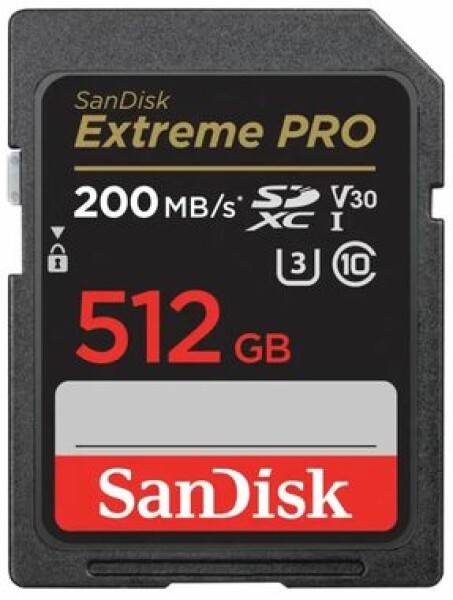 SanDisk SDXC UHS-I U3 512GB SDSDXXD-512G-GN4IN