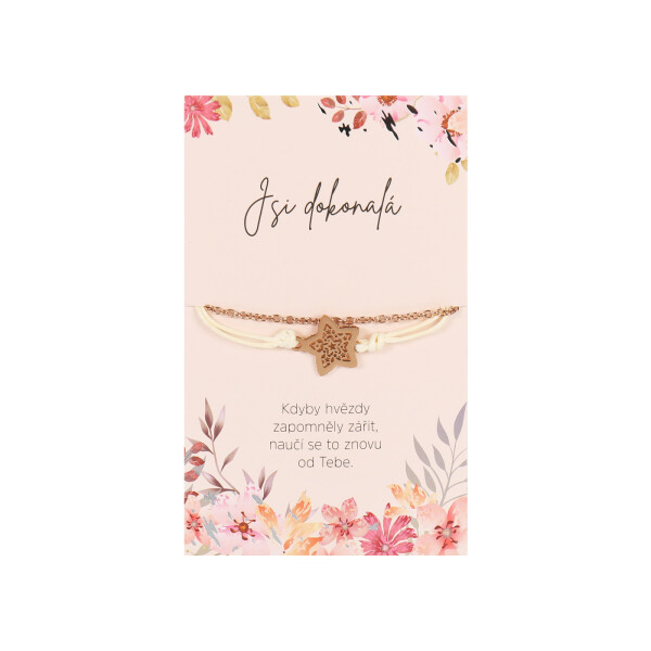 Náramek - Jsi dokonalá - Albi