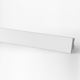 Podlahová lišta MDF bílá LK58C 58 2.4m