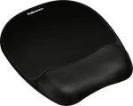 Fellowes pěnová černá / Podložka pod myš a zápěstí / Paměťová pěna / 230 × 220 × 20 mm