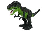 Mamido Dinosaurus Tyrannosaurus Rex na baterie se zvukovými efekty zelený