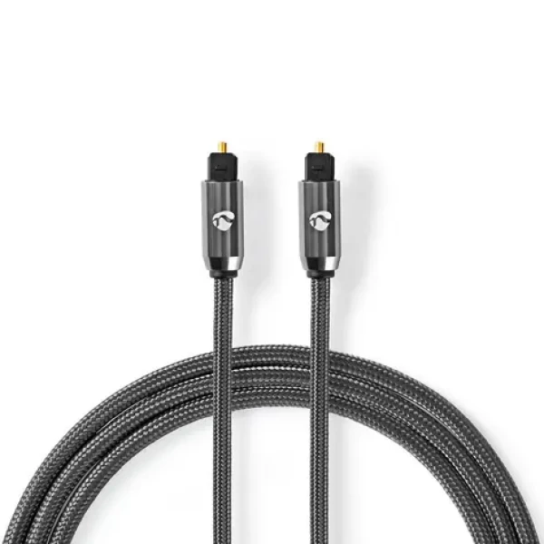 Nedis Optický audio kabel TosLink (M) - TosLink (M) 3.00 m šedá (CATB25000GY30)