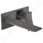 IDEAL STANDARD - Conca Tap Umyvadlová baterie pod omítku, výtok 180 mm, Magnetic Grey A7371A5