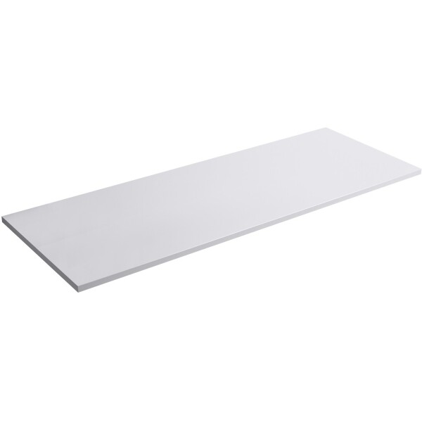 CERANO - Deska pod umyvadlo Navira Slim - bílá matná - 160x1,8x46 CER-8050BD7924