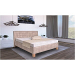 Čalouněná postel Victoria 180x200,béžová, bez matrace